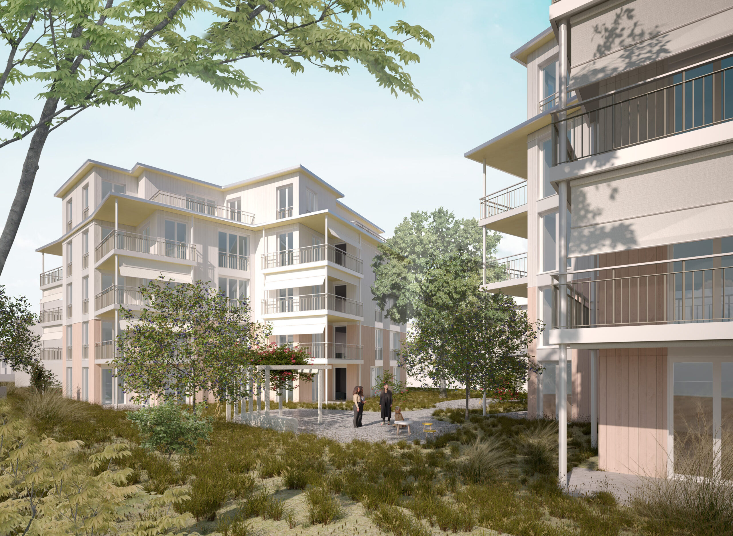 Nouvel espace de vie à Zurich Altstetten